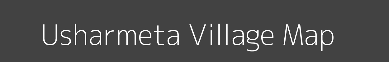 Map of Usharmeta Village in Madhya Pradesh Image