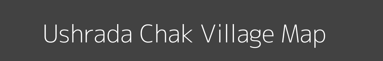 Map of Ushrada Chak Village in Maharashtra Image