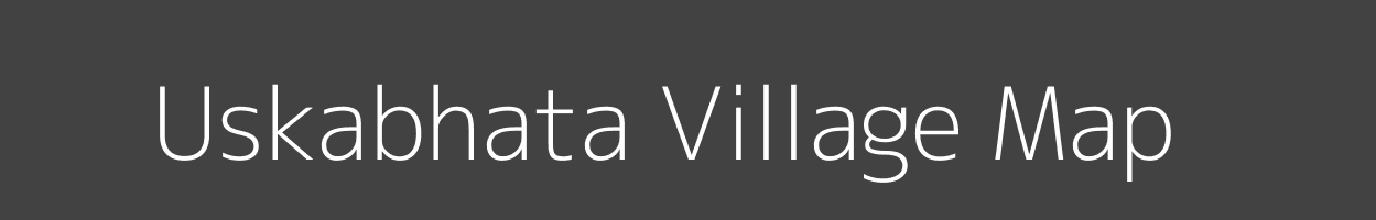 Map of Uskabhata Village in Odisha Image