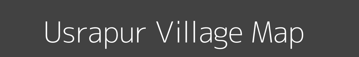 Map of Usrapur Village in Uttar Pradesh Image