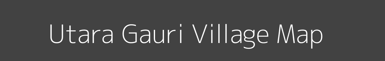 Map of Utara Gauri Village in Uttar Pradesh Image