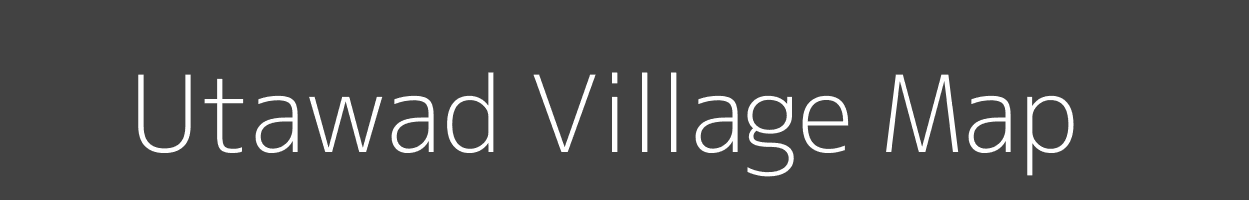 Map of Utawad Village in Madhya Pradesh Image