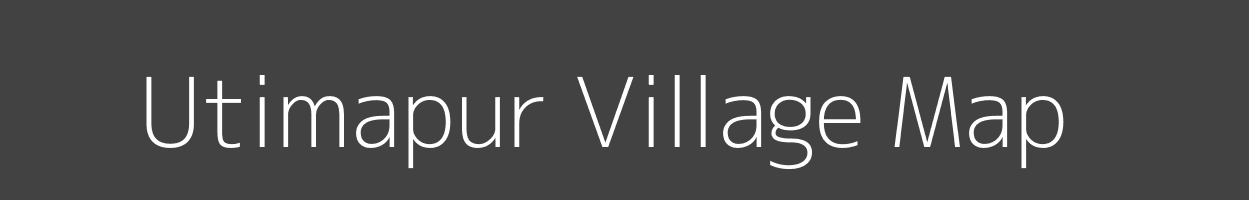 Map of Utimapur Village in Uttar Pradesh Image