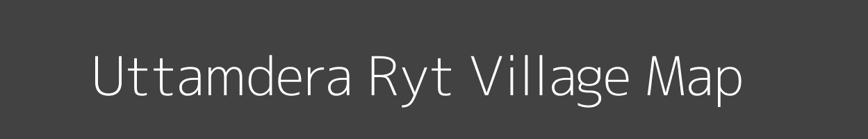 Map of Uttamdera Ryt Village in Madhya Pradesh Image