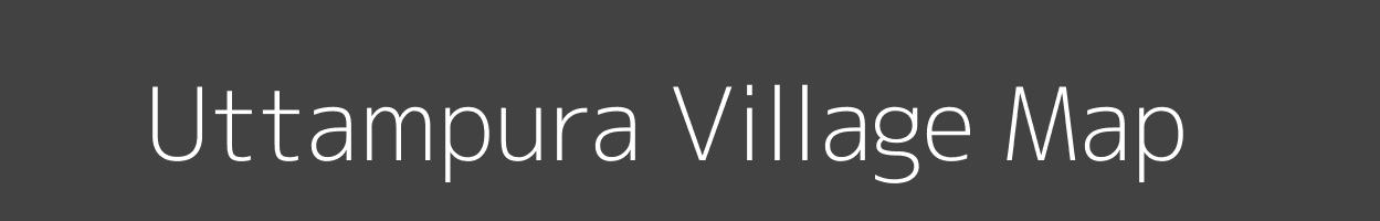 Map of Uttampura Village in Madhya Pradesh Image