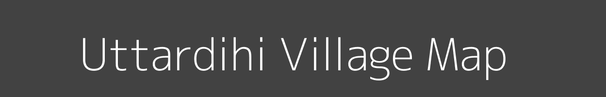 Map of Uttardihi Village in West Bengal Image