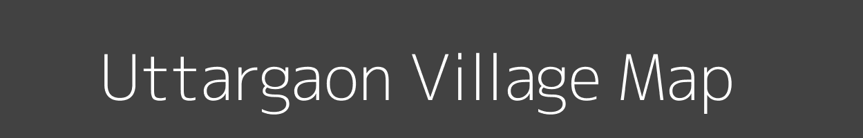 Map of Uttargaon Village in Uttar Pradesh Image