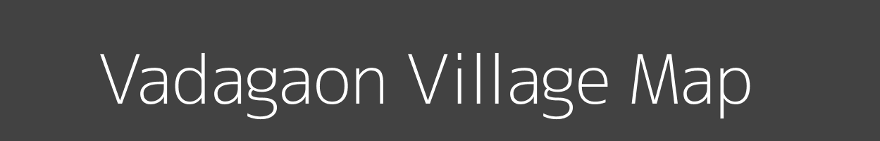 Map of Vadagaon Village in Maharashtra Image