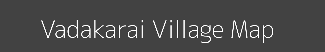 Map of Vadakarai Village in Tamil Nadu Image
