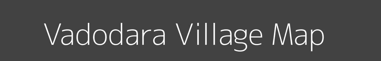 Map of Vadodara Village in Gujarat Image