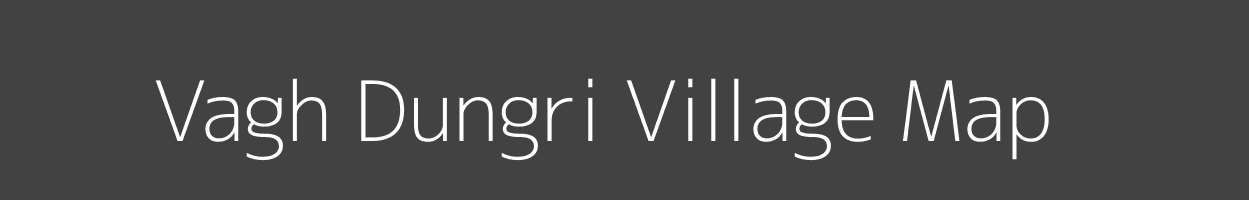 Map of Vagh Dungri Village in Gujarat Image