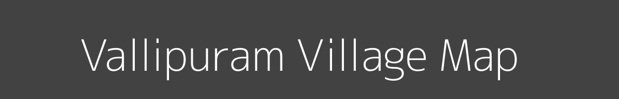 Map of Vallipuram Village in Tamil Nadu Image