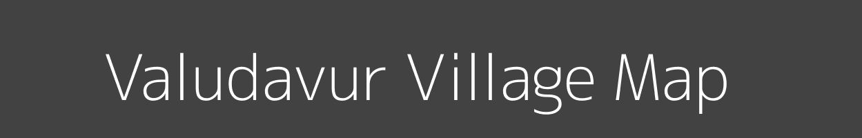 Map of Valudavur Village in Tamil Nadu Image