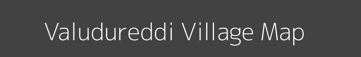Map of Valudureddi Village in Tamil Nadu Image