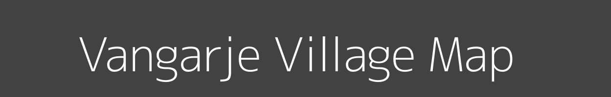 Map of Vangarje Village in Maharashtra Image