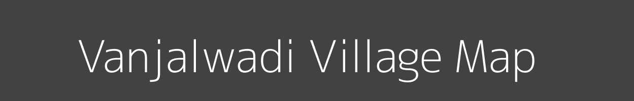 Map of Vanjalwadi Village in Maharashtra Image