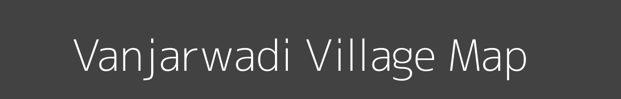 Map of Vanjarwadi Village in Maharashtra Image