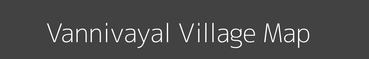 Map of Vannivayal Village in Tamil Nadu Image