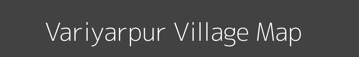 Map of Variyarpur Village in Uttar Pradesh Image