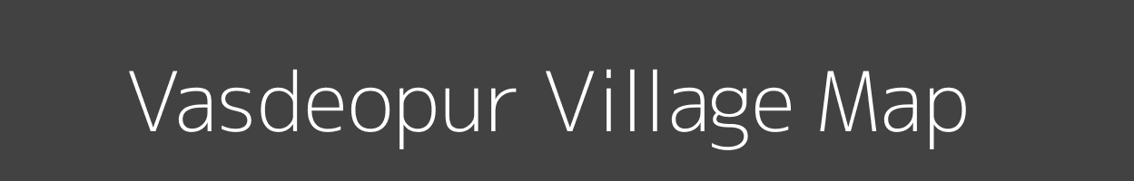 Map of Vasdeopur Village in Uttar Pradesh Image