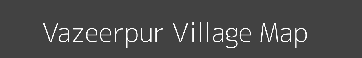 Map of Vazeerpur Village in Uttar Pradesh Image