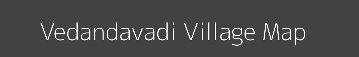 Map of Vedandavadi Village in Tamil Nadu Image