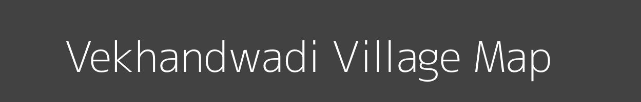 Map of Vekhandwadi Village in Maharashtra Image