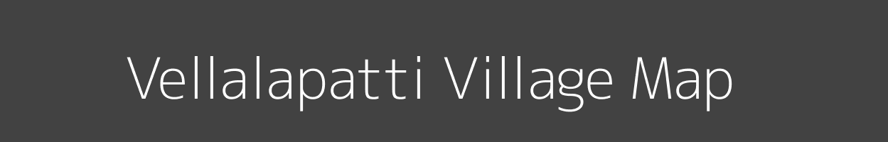 Map of Vellalapatti Village in Tamil Nadu Image