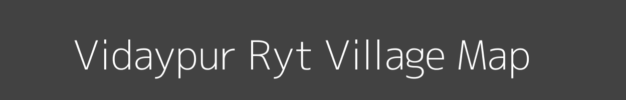 Map of Vidaypur Ryt Village in Madhya Pradesh Image