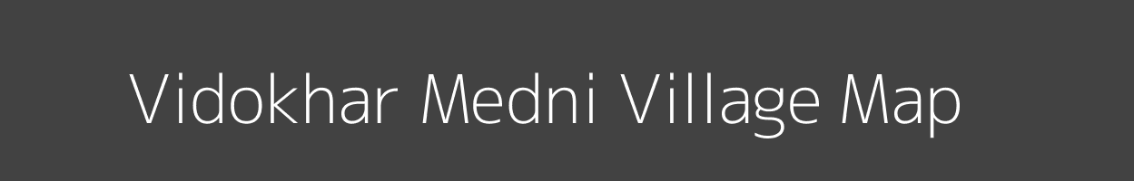 Map of Vidokhar Medni Village in Uttar Pradesh Image