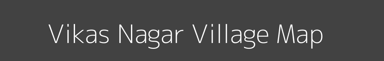 Map of Vikas Nagar Village in Rajasthan Image