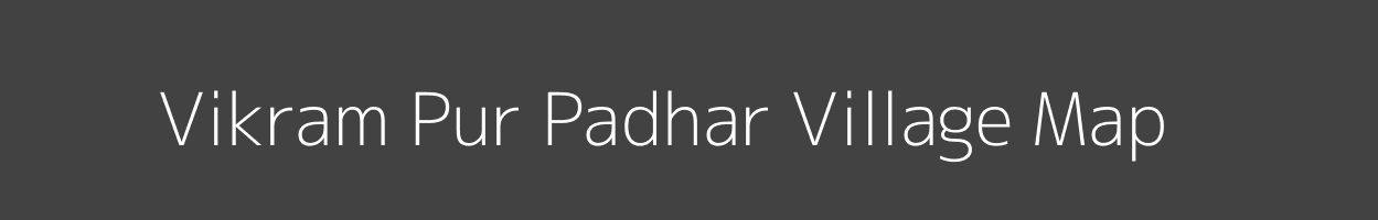 Map of Vikram Pur Padhar Village in Madhya Pradesh Image