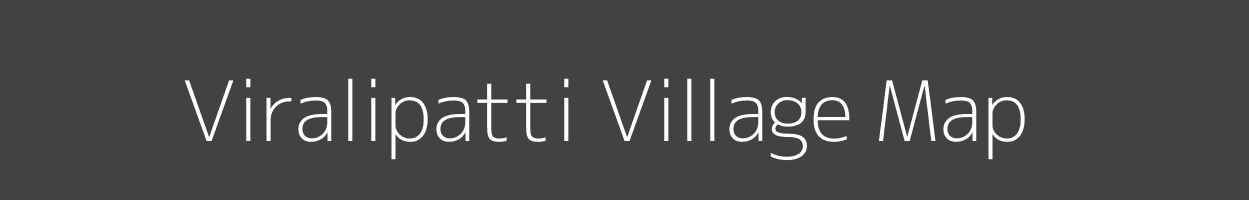 Map of Viralipatti Village in Tamil Nadu Image