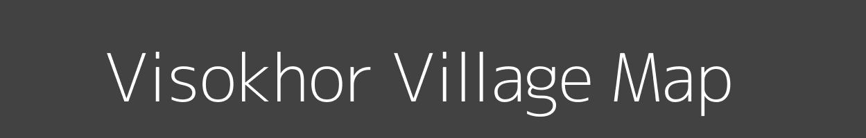 Map of Visokhor Village in Uttar Pradesh Image