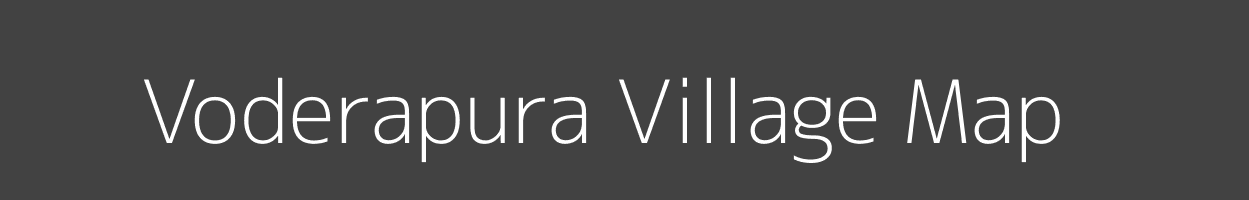 Map of Voderapura Village in Karnataka Image
