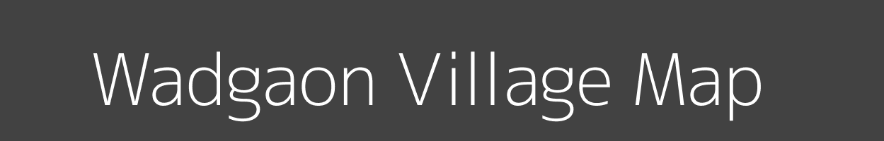 Map of Wadgaon Village in Maharashtra Image