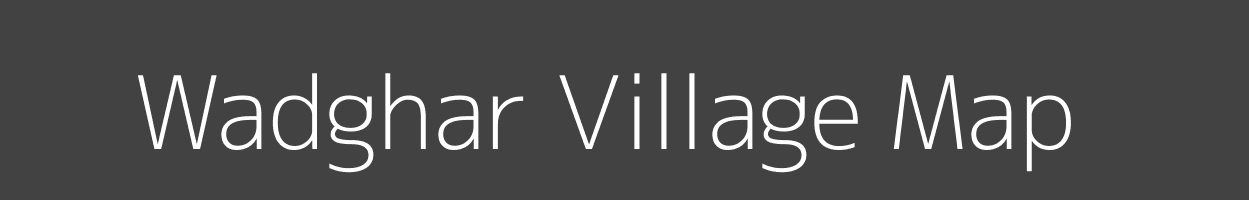 Map of Wadghar Village in Maharashtra Image