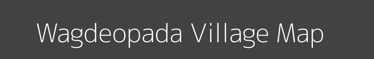 Map of Wagdeopada Village in Maharashtra Image