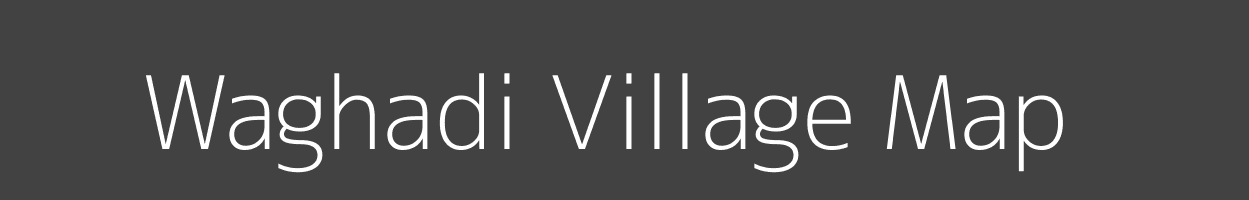 Map of Waghadi Village in Maharashtra Image