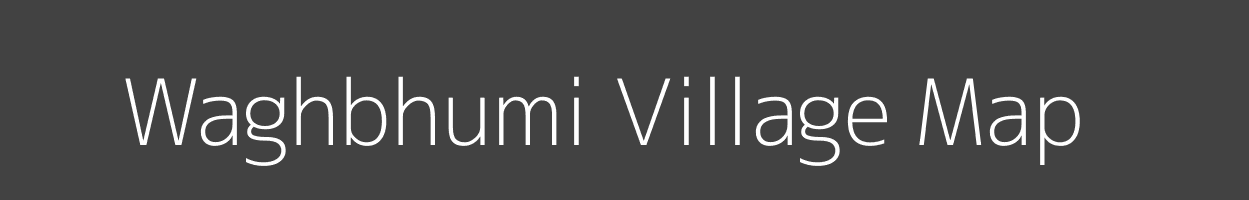 Map of Waghbhumi Village in Maharashtra Image