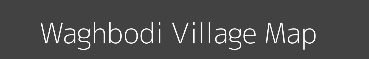 Map of Waghbodi Village in Maharashtra Image