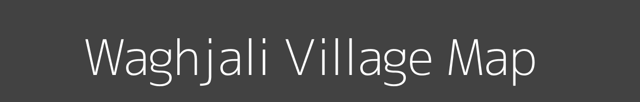 Map of Waghjali Village in Maharashtra Image