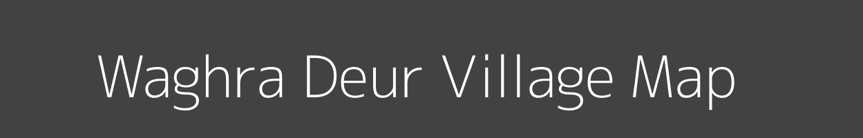 Map of Waghra Deur Village in Uttar Pradesh Image