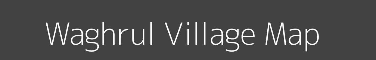 Map of Waghrul Village in Maharashtra Image