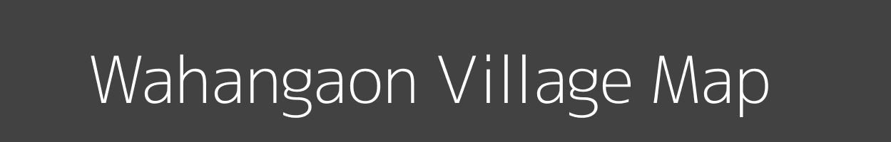 Map of Wahangaon Village in Maharashtra Image
