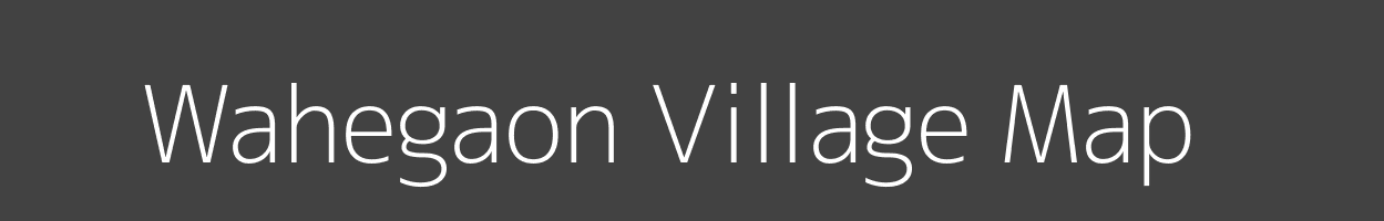 Map of Wahegaon Village in Maharashtra Image