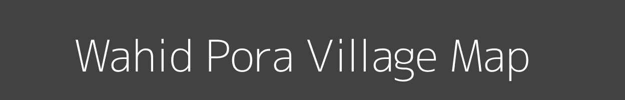 Map of Wahid Pora Village in Jammu and Kashmir Image