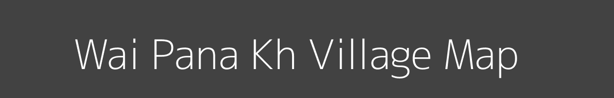 Map of Wai Pana Kh Village in Maharashtra Image