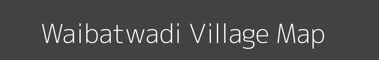 Map of Waibatwadi Village in Maharashtra Image