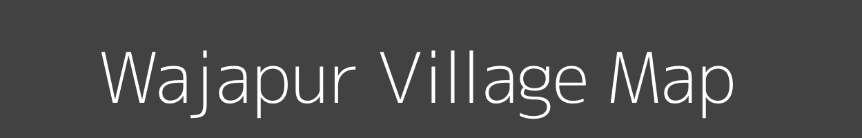 Map of Wajapur Village in Maharashtra Image